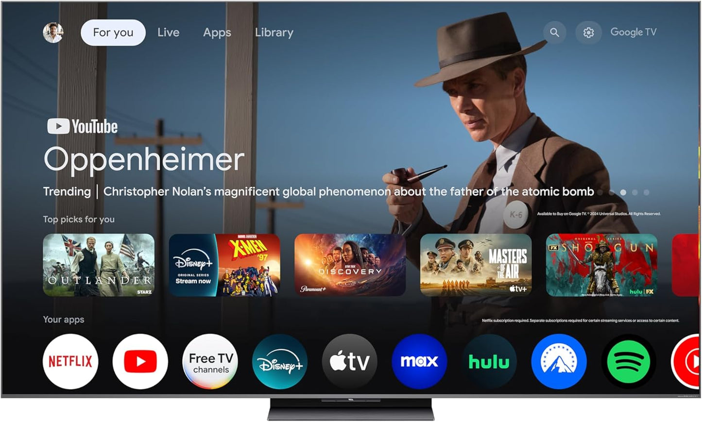 85 Inch Class QM8K Series | Mini LED QLED 4K HDR | 85QM8K, 2025 Model | 120HZ-144HZ anti Reflective Wide Angle Screen Smart Google TV Dolby Atmos | Voice Remote Alexa Gaming Streaming Television