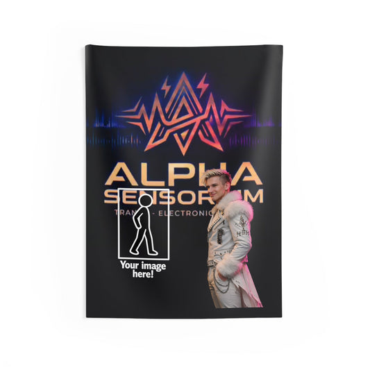 Alpha Sensorium Indoor Wall Tapestry