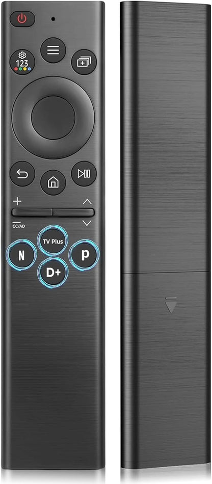 Replacement Samsung TV Remote, Universal Smart TV Remote Control BN59-01385A for Samsung LED LCD QLED UHD Frame Tvs, 4 Easy One-Click Shortcut Buttons, No Setup Needed (NO Voice Function)