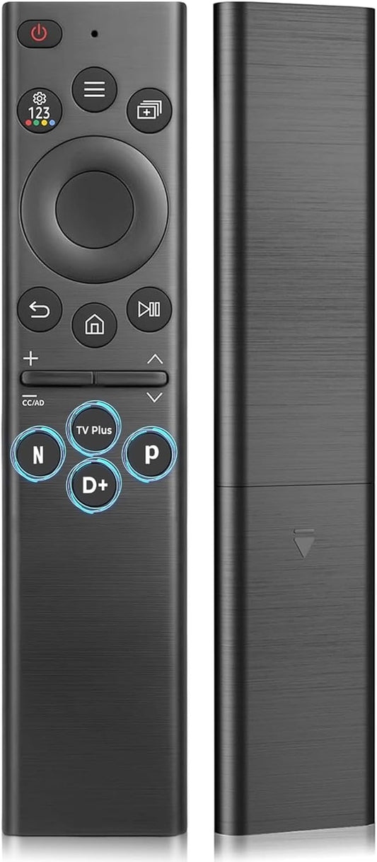 Replacement Samsung TV Remote, Universal Smart TV Remote Control BN59-01385A for Samsung LED LCD QLED UHD Frame Tvs, 4 Easy One-Click Shortcut Buttons, No Setup Needed (NO Voice Function)