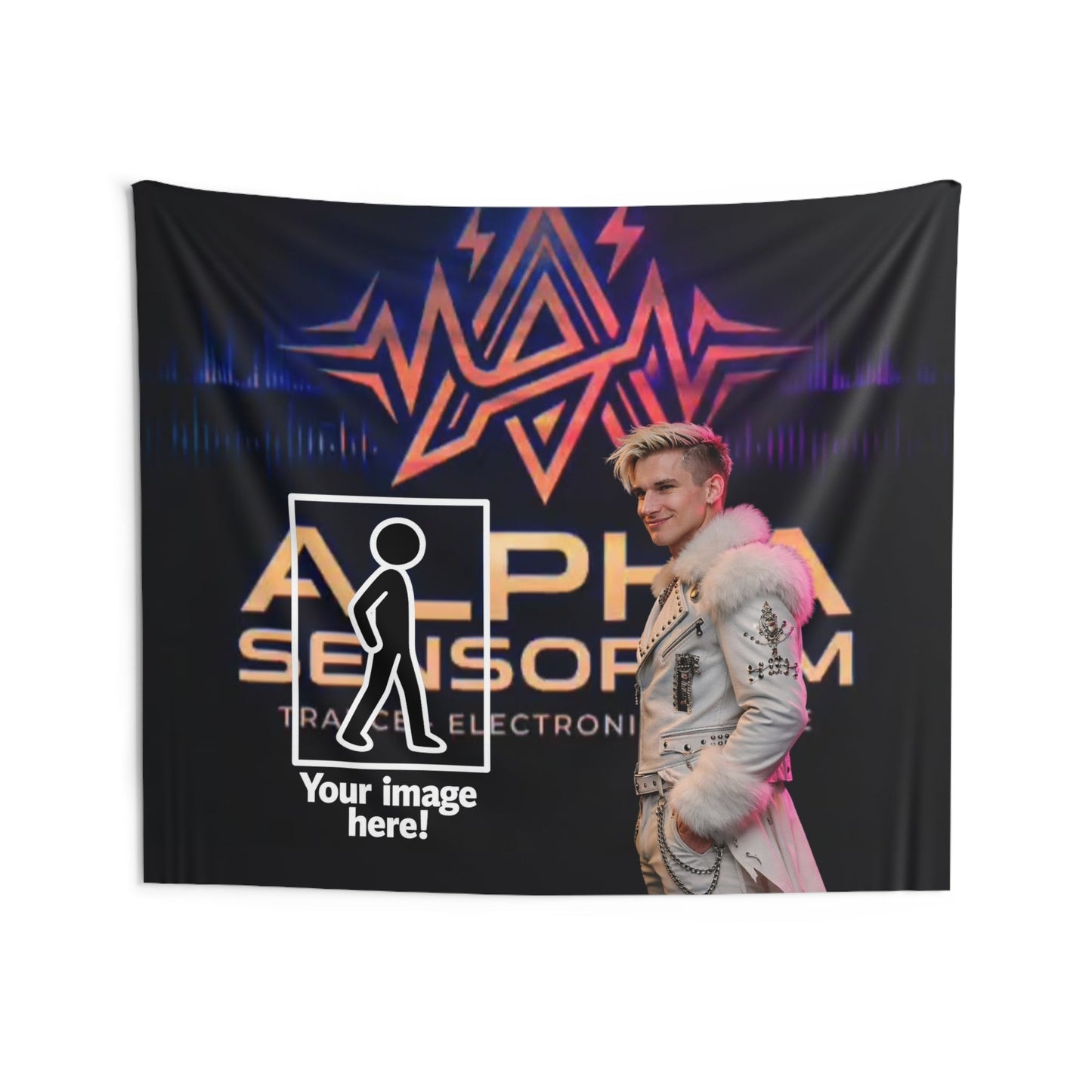 Alpha Sensorium Indoor Wall Tapestry