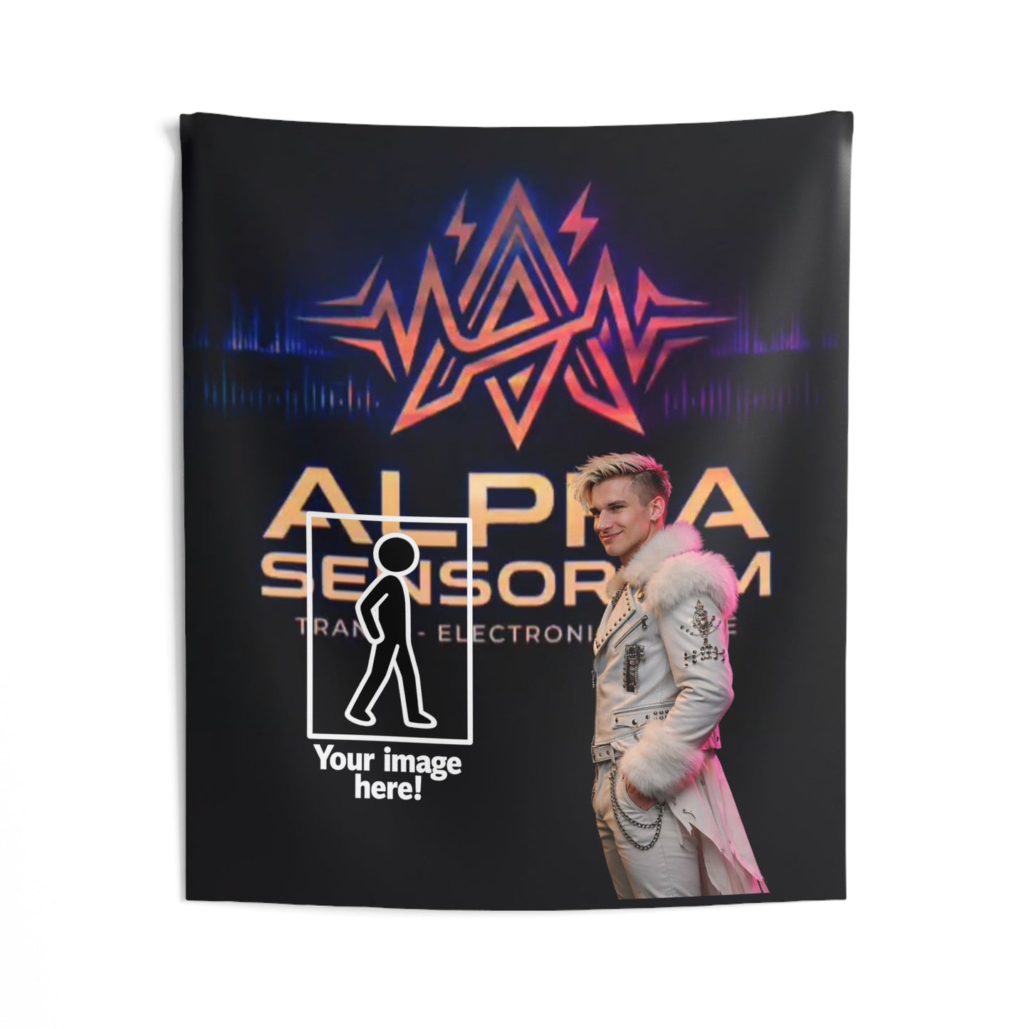 Alpha Sensorium Indoor Wall Tapestry