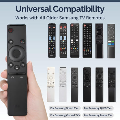 2 Pack BN59-01295A Samsung TV Remote Control Replacement for Smart TV - Easy Setup, Durable Design, Universal Remote - Works with Samsung Smart, QLED, UHD, 4K, Curved, LED, LCD, & HDTV Models