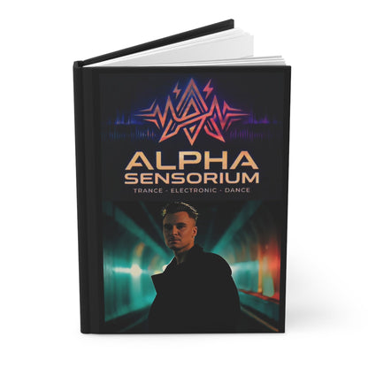 Hardcover Journal — Alpha Sensorium Trance Music & 'I'll Always Have Your Back' Photo Notebook
