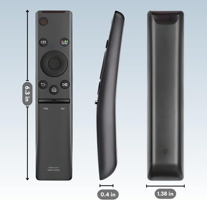 2 Pack BN59-01295A Samsung TV Remote Control Replacement for Smart TV - Easy Setup, Durable Design, Universal Remote - Works with Samsung Smart, QLED, UHD, 4K, Curved, LED, LCD, & HDTV Models