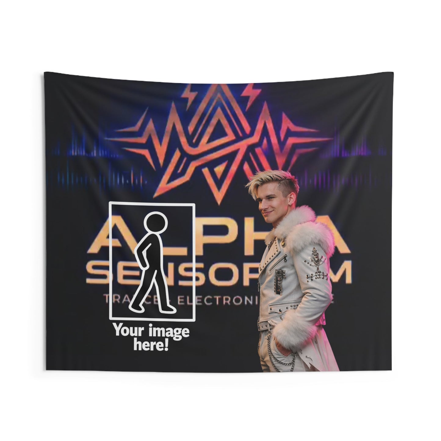 Alpha Sensorium Indoor Wall Tapestry