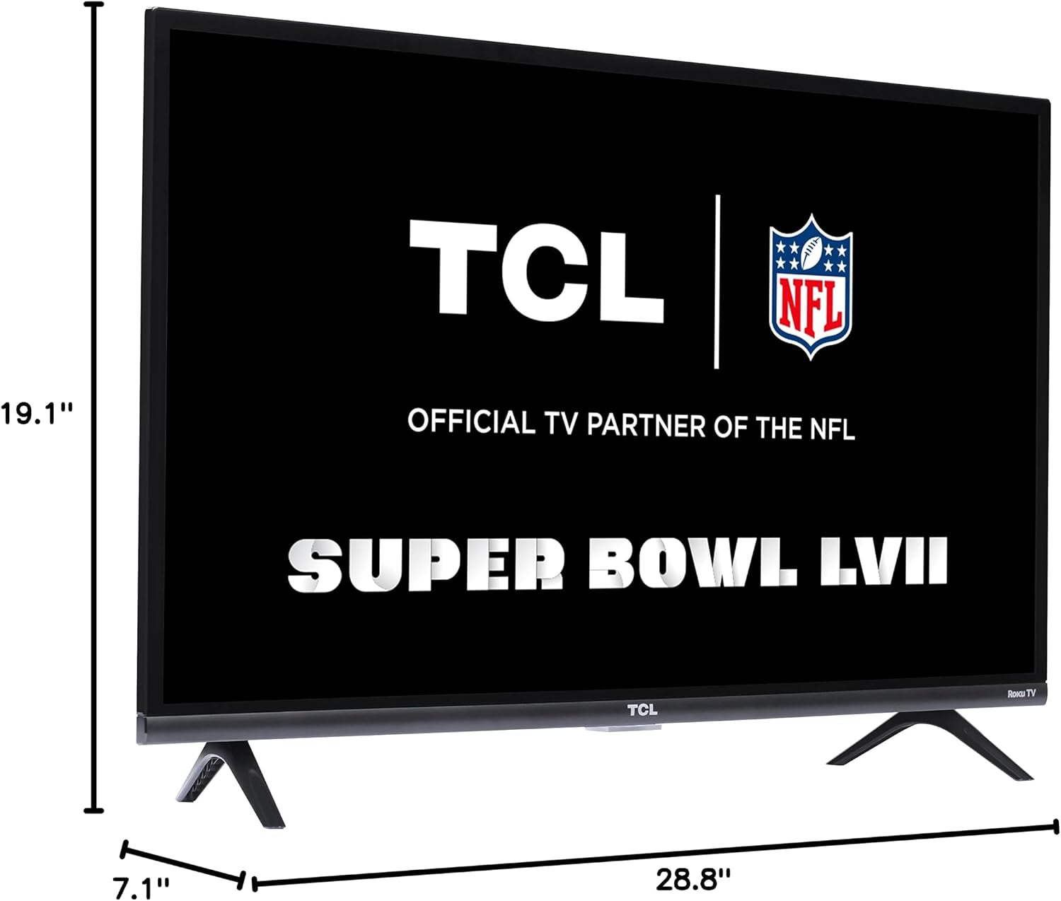32-Inch 1080P Roku Smart LED TV - 32S327, 2019 Model